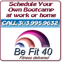 Be Fit 40 - contact us for in-home personal training